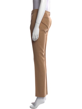 Ralph Lauren Black Label Camel Hair Skinny Leg Pants