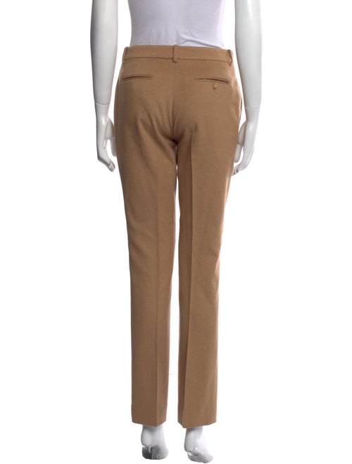 Ralph Lauren Black Label Camel Hair Skinny Leg Pants