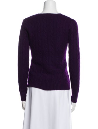 Ralph Lauren Black Label Cashmere V-Neck Sweater