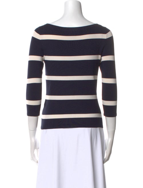 Ralph Lauren Black Label Silk Striped Top