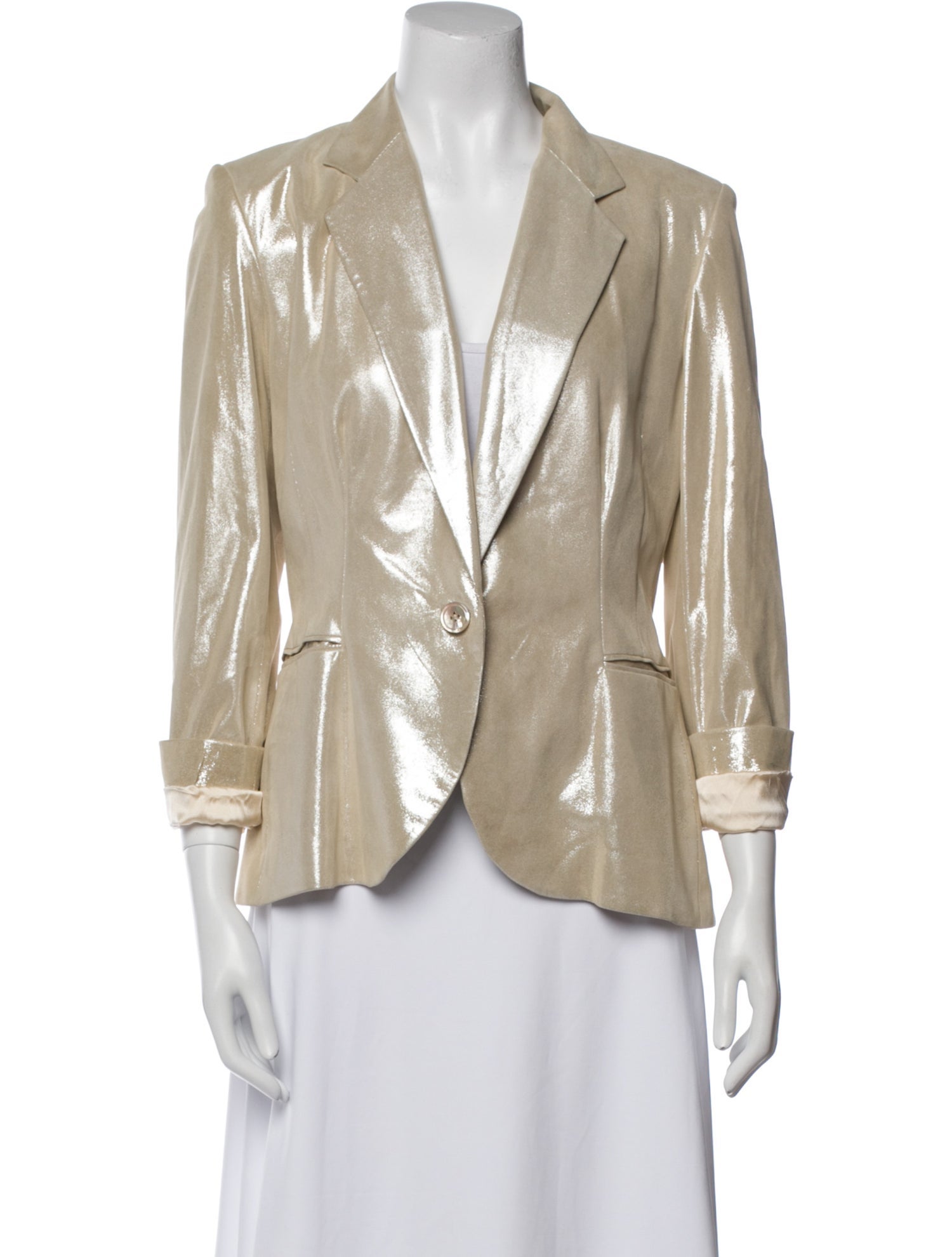 Ralph Lauren Black Label Suede Blazer