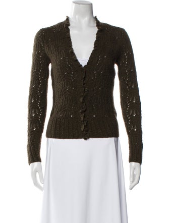 Ralph Lauren Black Label Merino Wool V-Neck Sweater