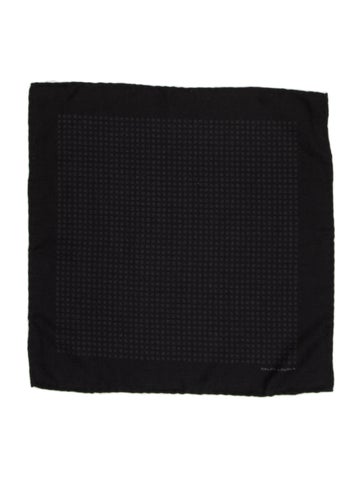 Ralph Lauren Black Label Pocket Squares Pattern Print Square