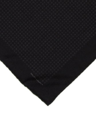 Ralph Lauren Black Label Pattern Print Pocket Square