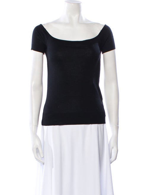 Ralph Lauren Black Label Bateau Neckline Short Sleeve T-Shirt