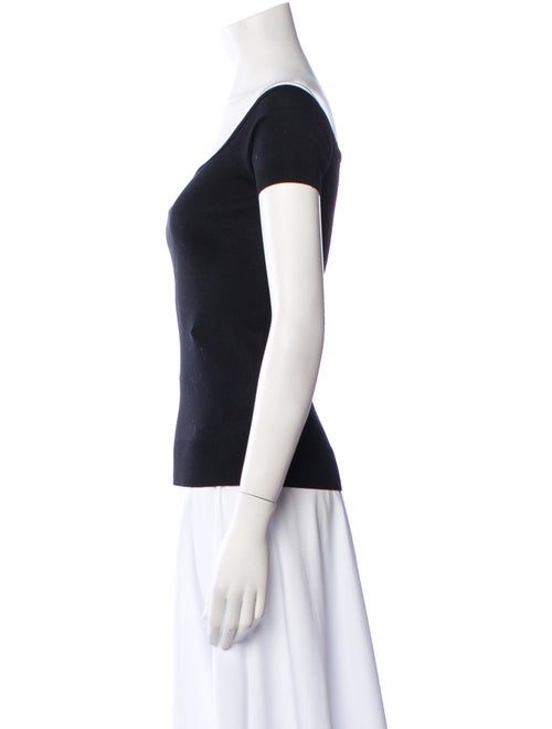 Ralph Lauren Black Label Bateau Neckline Short Sleeve T-Shirt