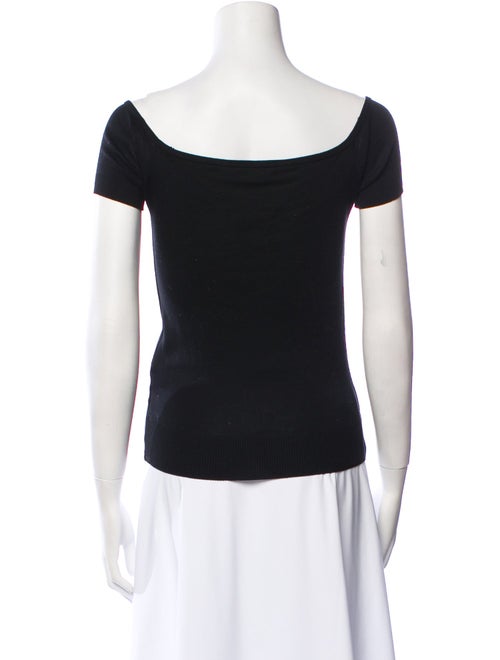Ralph Lauren Black Label Bateau Neckline Short Sleeve T-Shirt
