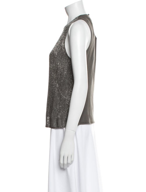 Ralph Lauren Black Label Silk Halterneck Top