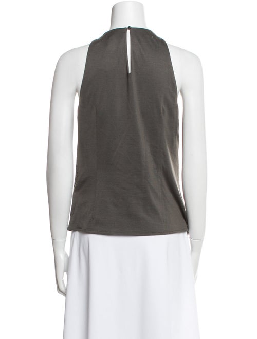 Ralph Lauren Black Label Silk Halterneck Top