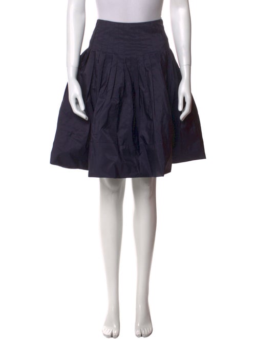 Ralph Lauren Black Label Silk Knee-Length Skirt
