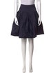 Ralph Lauren Black Label Silk Knee-Length Skirt