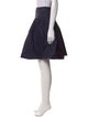 Ralph Lauren Black Label Silk Knee-Length Skirt