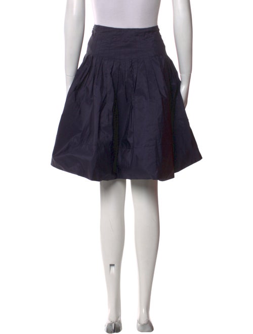 Ralph Lauren Black Label Silk Knee-Length Skirt