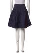 Ralph Lauren Black Label Silk Knee-Length Skirt