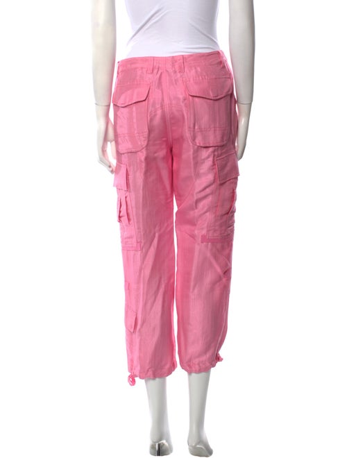 Ralph Lauren Black Label Silk Straight Leg Pants