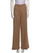 Ralph Lauren Black Label Camel Hair Wide Leg Pants