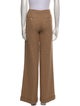 Ralph Lauren Black Label Camel Hair Wide Leg Pants