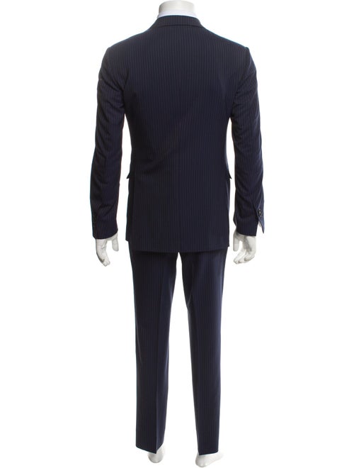 Ralph Lauren Black Label Wool Striped Two-Piece Blazer