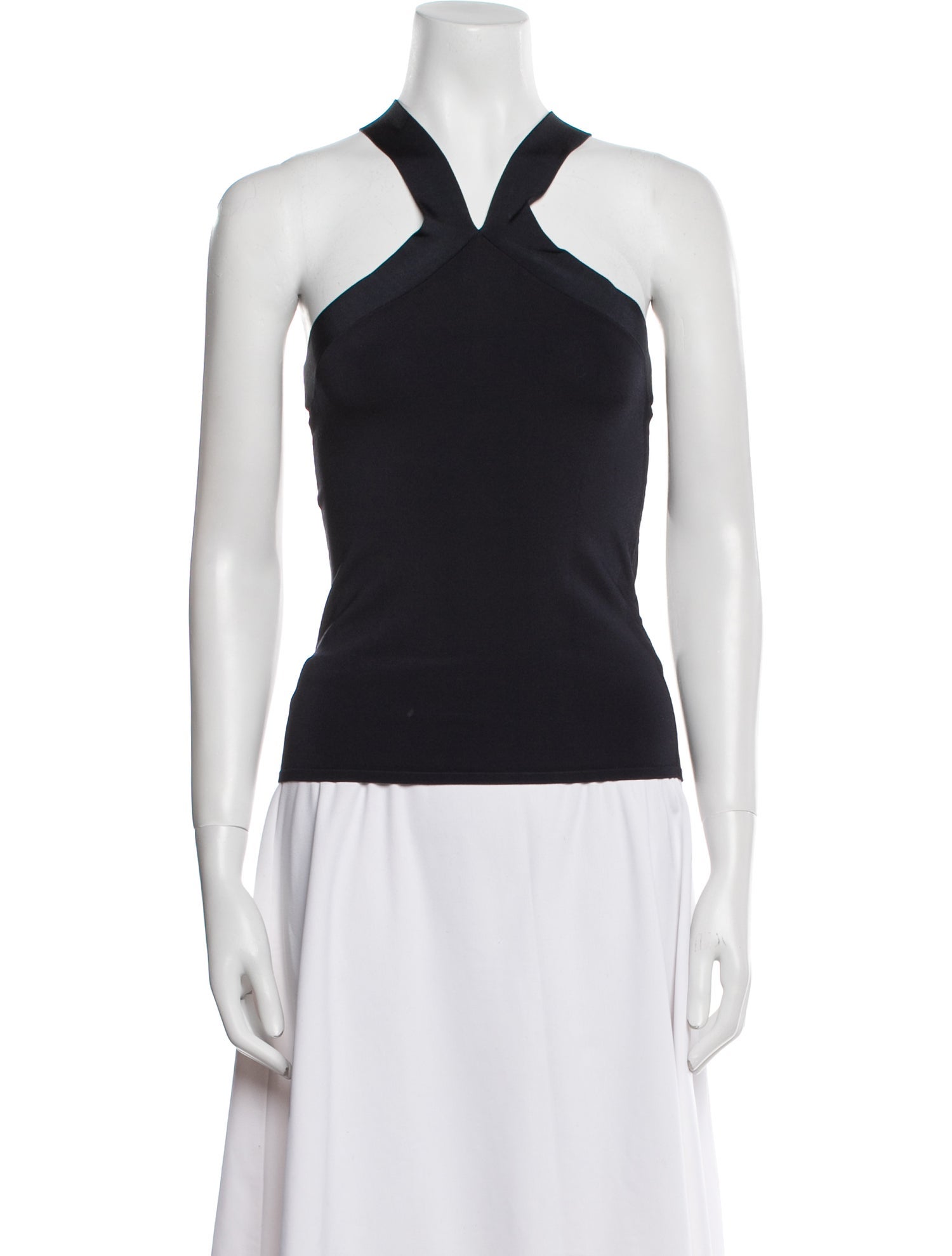 Ralph Lauren Black Label Halterneck Sleeveless Top