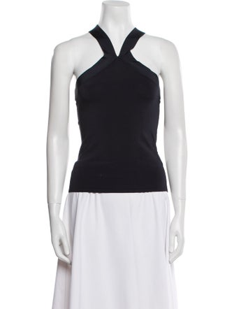 Ralph Lauren Black Label Halterneck Sleeveless Top