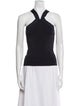 Ralph Lauren Black Label Halterneck Sleeveless Top