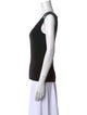 Ralph Lauren Black Label Cashmere Scoop Neck Top