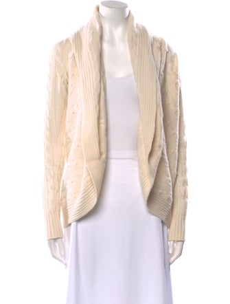 Ralph Lauren Black Label Cashmere Open Front Sweater