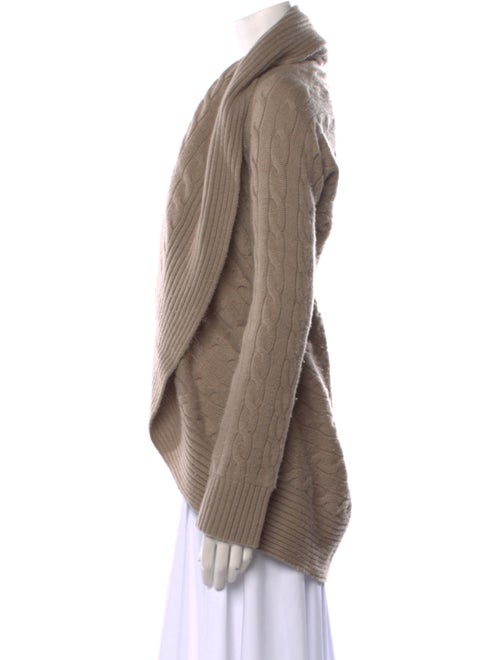 Ralph Lauren Black Label Cashmere Open Front Sweater