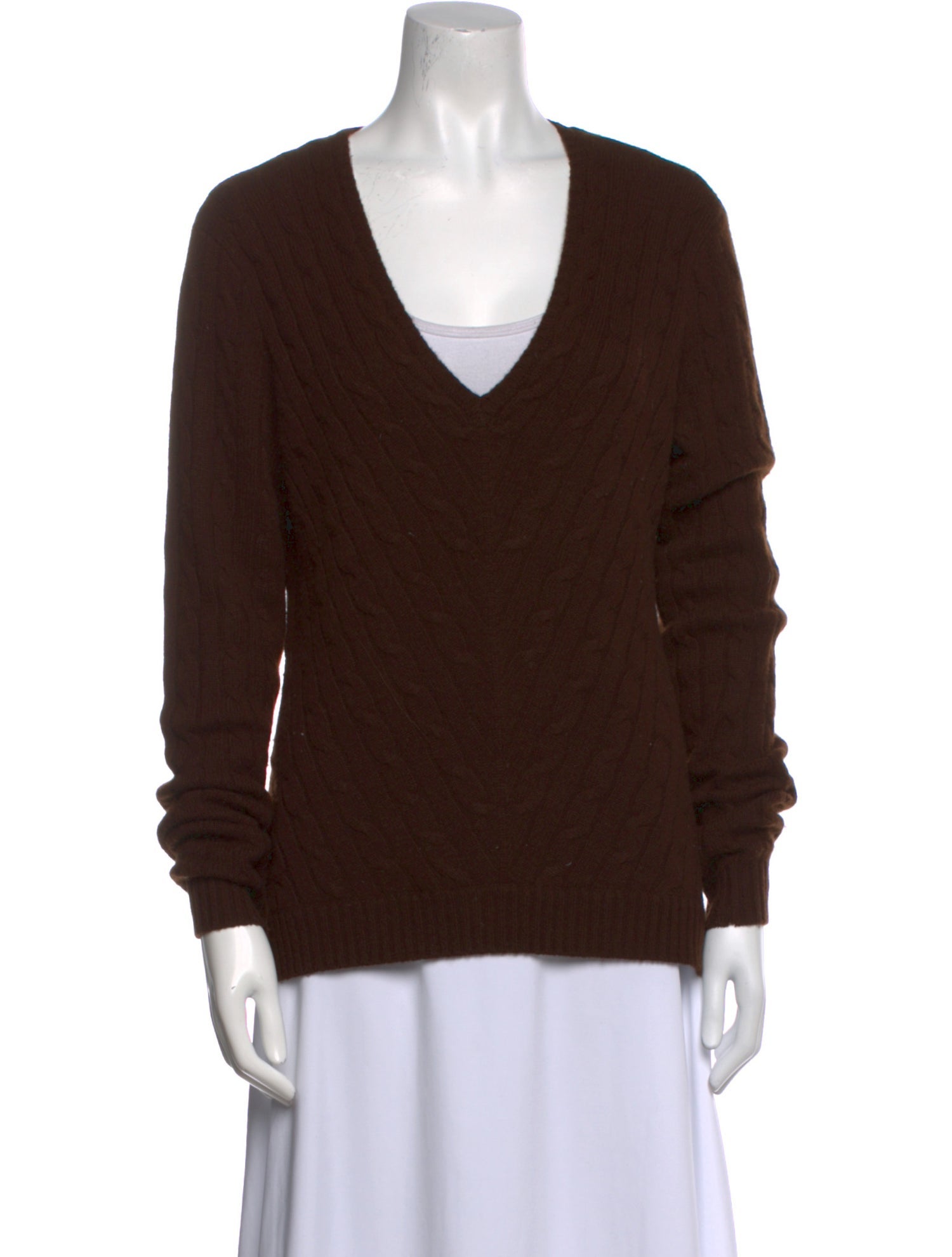 Ralph Lauren Black Label Cashmere V-Neck Sweater