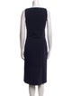 Ralph Lauren Black Label Wool Midi Length Dress