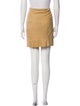 Ralph Lauren Black Label Suede Mini Skirt