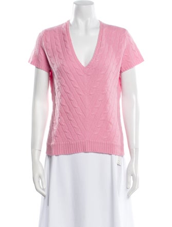 Ralph Lauren Black Label Cashmere V-Neck Sweater