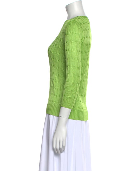 Ralph Lauren Black Label Silk V-Neck Sweater