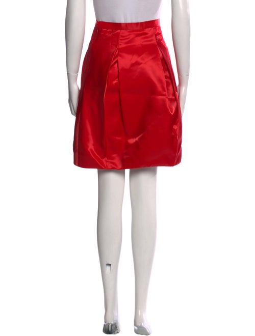 Ralph Lauren Black Label Silk Knee-Length Skirt