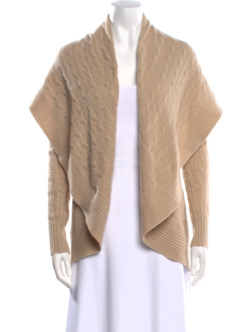 Ralph Lauren Black Label Cashmere Open Front Sweater