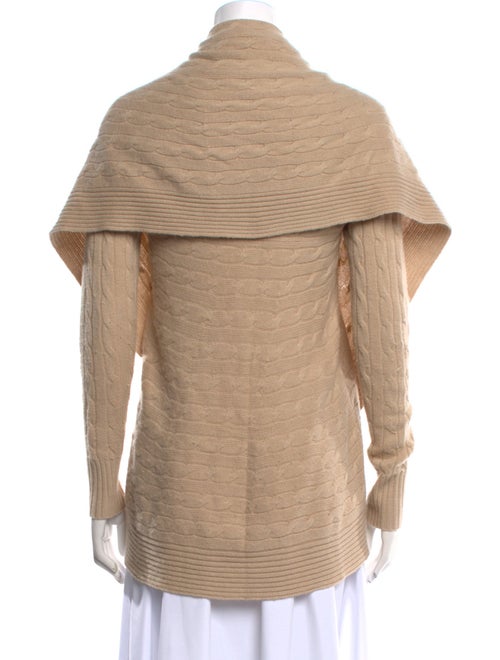 Ralph Lauren Black Label Cashmere Open Front Sweater