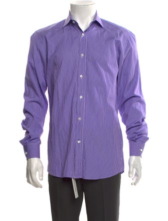 Ralph Lauren Black Label Striped Long Sleeve Shirt