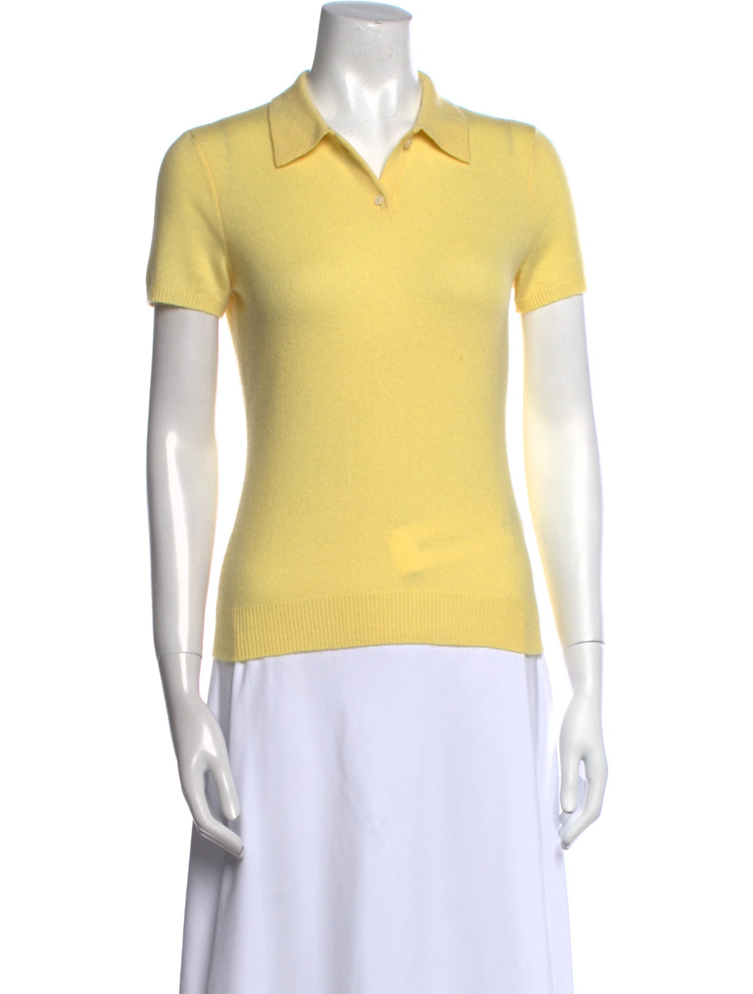 Ralph Lauren Black Label Cashmere Short Sleeve Polo