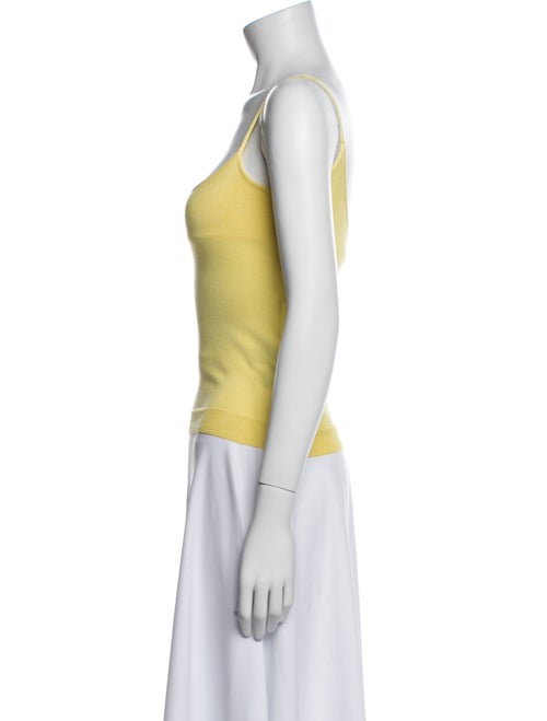 Ralph Lauren Black Label Silk Square Neckline Top