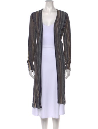 Ralph Lauren Black Label Linen Striped Sweater