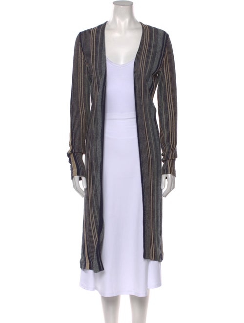 Ralph Lauren Black Label Linen Striped Sweater