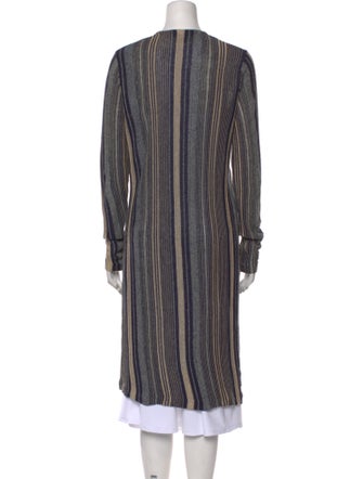 Ralph Lauren Black Label Linen Striped Sweater