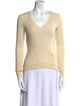 Ralph Lauren Black Label Cashmere V-Neck Sweater