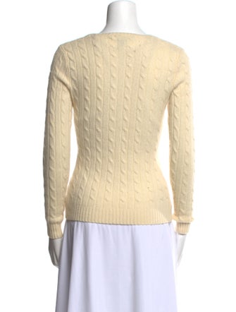 Ralph Lauren Black Label Cashmere V-Neck Sweater