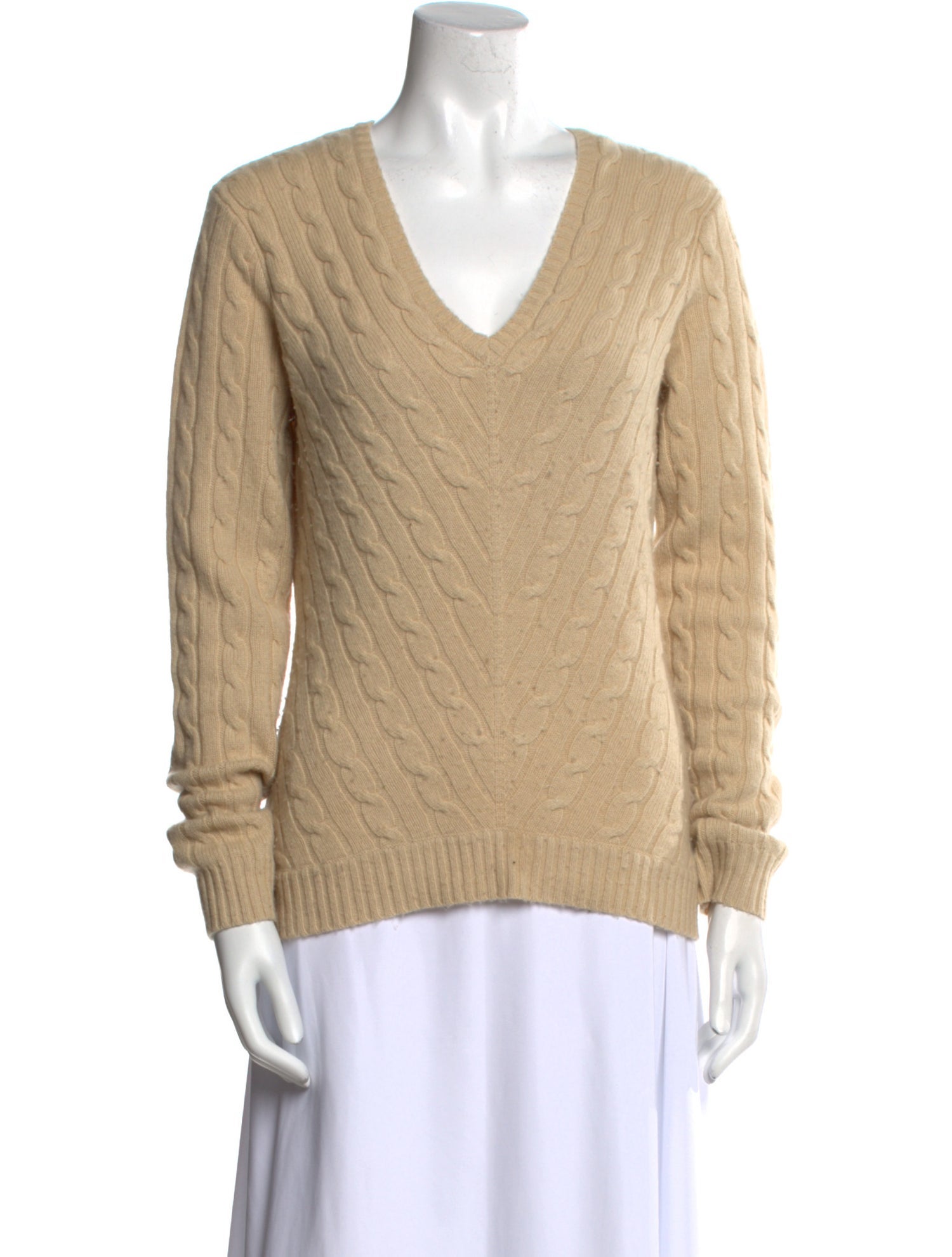 Ralph Lauren Black Label Cashmere V-Neck Sweater