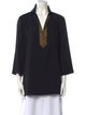 Ralph Lauren Black Label Three-Quarter Sleeve Tunic