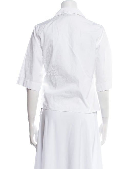 Ralph Lauren Black Label Three-Quarter Sleeve Crop Top