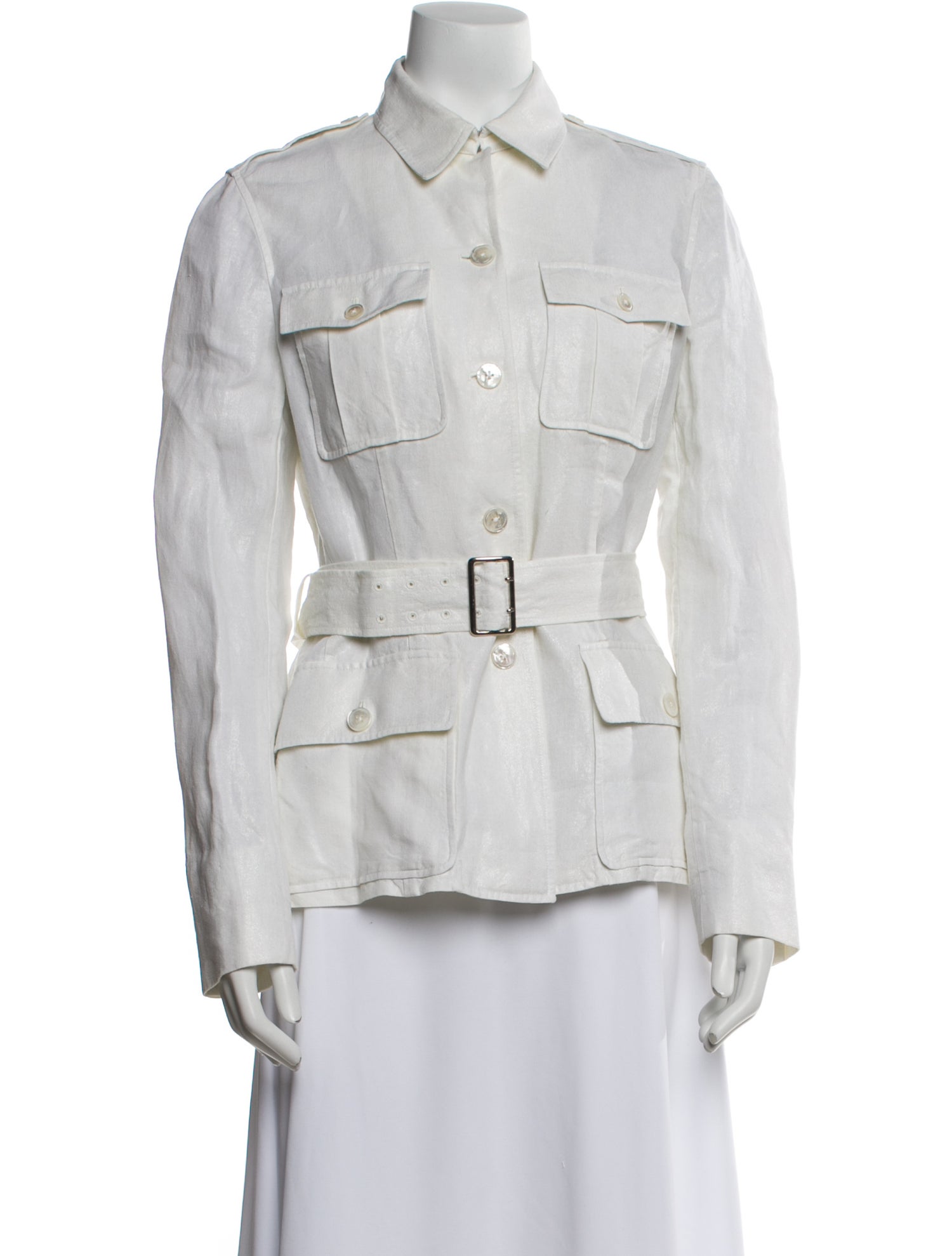 Ralph Lauren Black Label Linen Utility Jacket