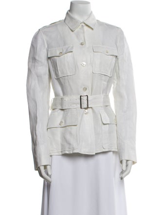 Ralph Lauren Black Label Linen Utility Jacket