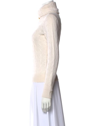 Ralph Lauren Black Label Cashmere Mock Neck Sweater